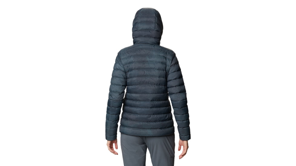 Mountain Hardwear Rhea Ridge Pullover - Women's, Dark Storm Woven Print, Medium, OL8184008-M