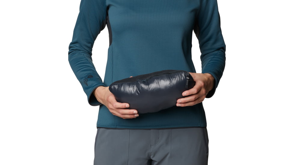 Mountain Hardwear Rhea Ridge Pullover - Women's, Dark Storm Woven Print, Medium, OL8184008-M
