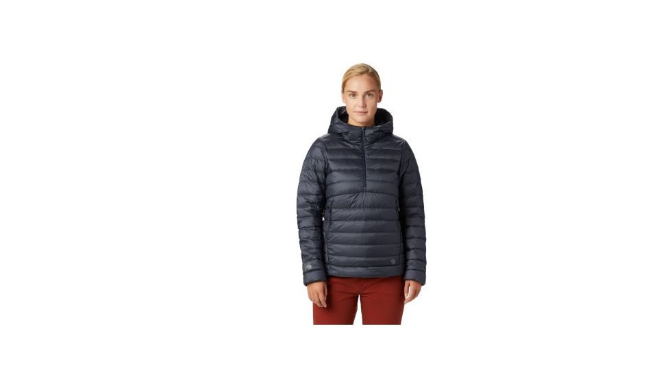 Mountain Hardwear Rhea Ridge Pullover - Womens, Dark Zinc, Medium, 1861871406-M