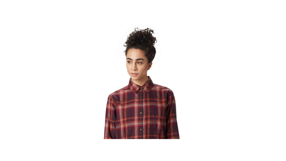 Mountain Hardwear Riley Long Sleeve Shirt - Womens, Darkest Dawn, Large, 1851901509-L