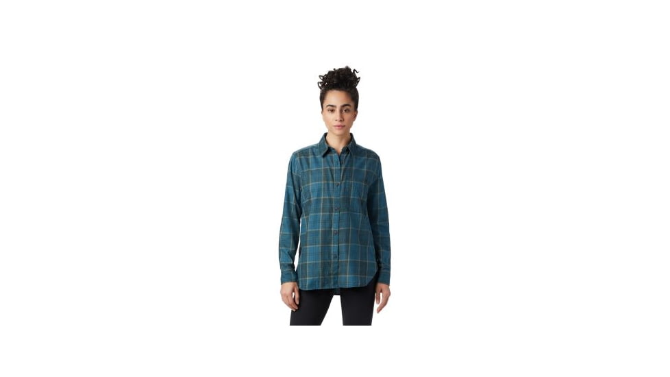 Mountain Hardwear Riley Long Sleeve Shirt - Women's, Icelandic, Large, OL7759324-L