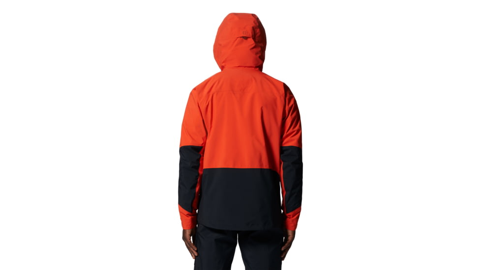 Mountain Hardwear Routefinder Gore-Tex Pro Jacket - Mens, State Orange, Black, Small, 2024501842-S