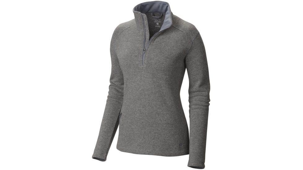 Mountain Hardwear Sarafin 1/2 Zip Sweater - Women's-Tradewinds Grey-X-Small