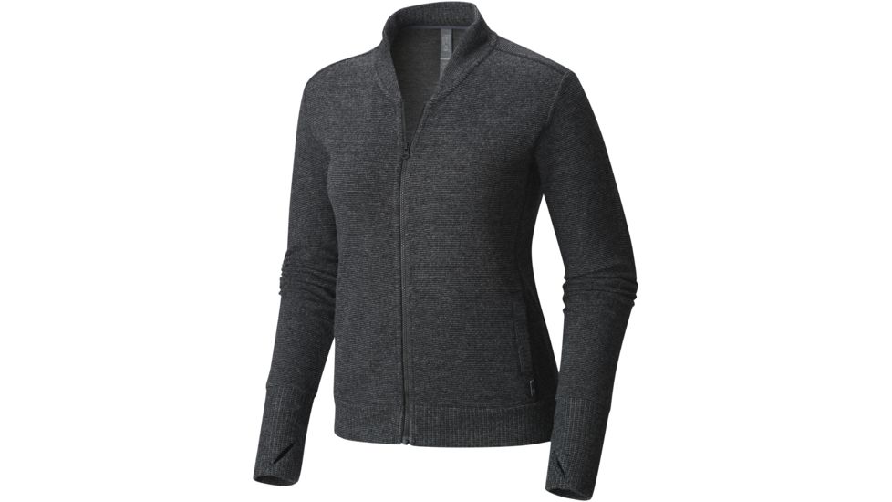 Mountain Hardwear Sarafin Long Sleeve Bomber - Women's-Black-Large