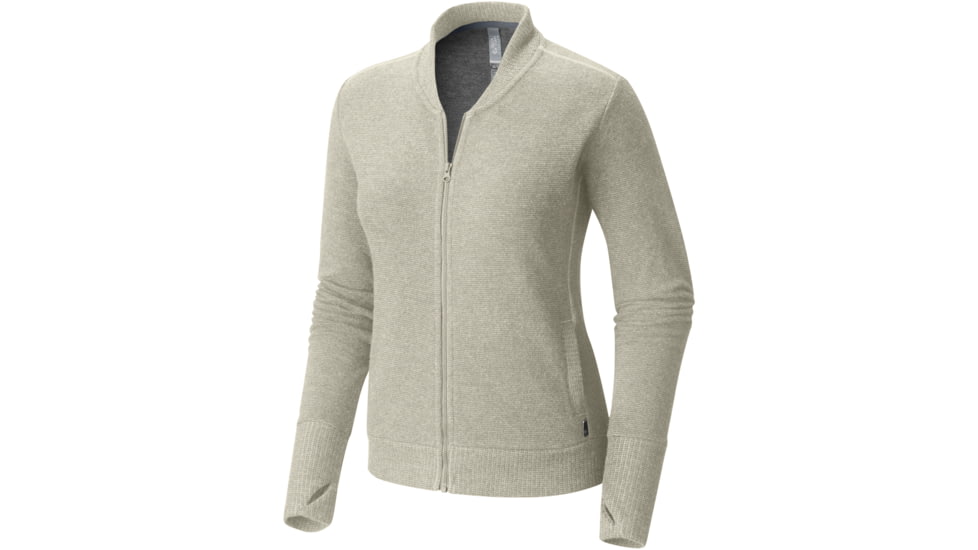 Mountain Hardwear Sarafin Long Sleeve Bomber - Women's-Stone-Small