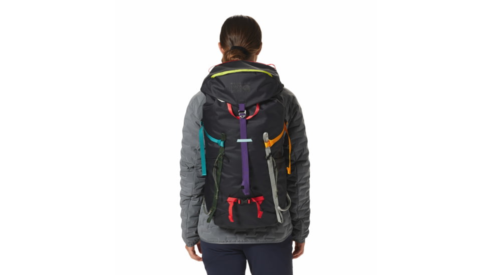 Mountain Hardwear Scrambler 25 Backpack, Black, Multi, One Size, 2025391011-Black, Multi-O/S