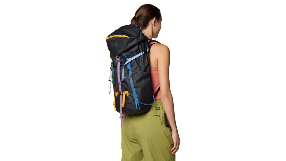Mountain Hardwear Scrambler 25L Backpack, Black Multi, O/S, 2110141-011-O/S