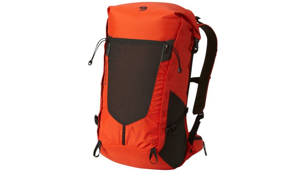 Mountain Hardwear Scrambler Roll Top 35 OutDry Backpack, State Orange, R 1649361842-R