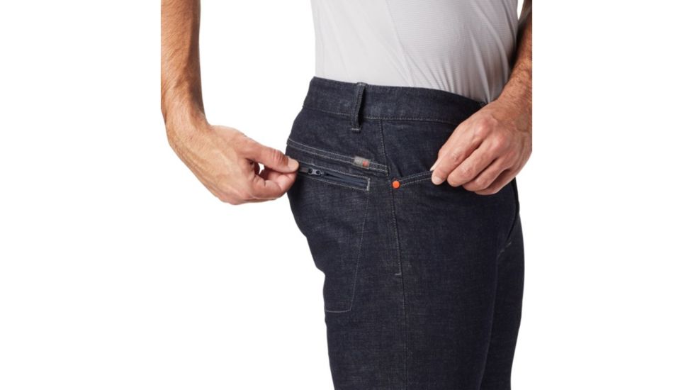 Mountain Hardwear Selvedge Denim Climb Pant - Mens, Dark Wash, 33-32, 1828271418-33-32