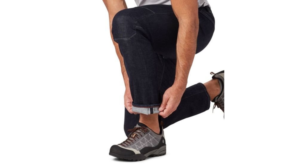 Mountain Hardwear Selvedge Denim Climb Pant - Mens, Dark Wash, 33-32, 1828271418-33-32