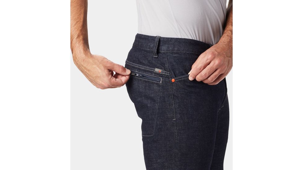 Mountain Hardwear Selvedge Denim Climb Pant - Mens, Dark Wash, 30-32, 1828271418-30-32