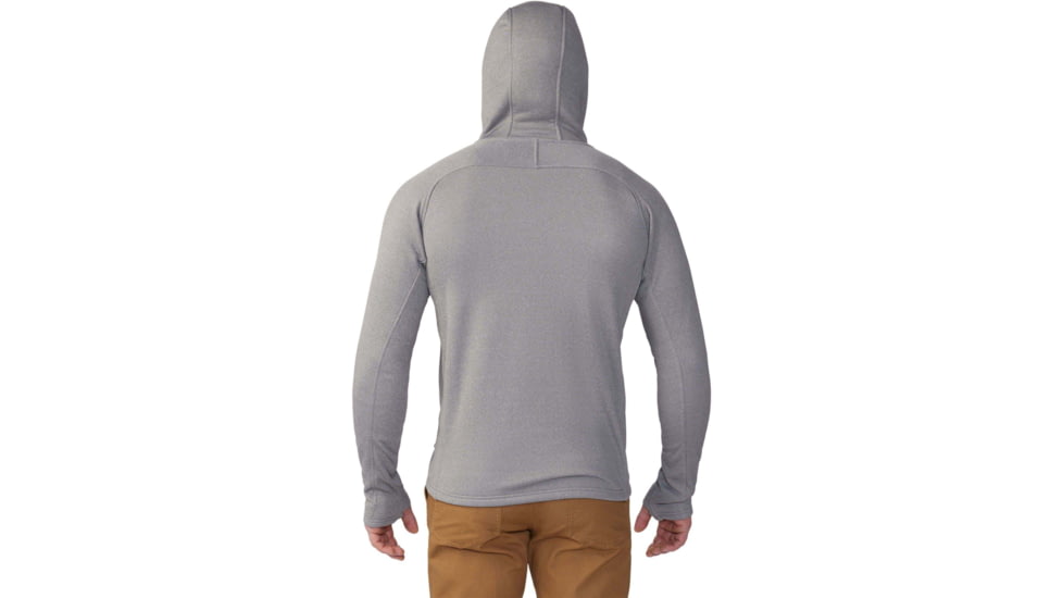 Mountain Hardwear Sendura Hoody - Mens, Foil Grey Heather, Extra Large, 2042961056FGH-XL
