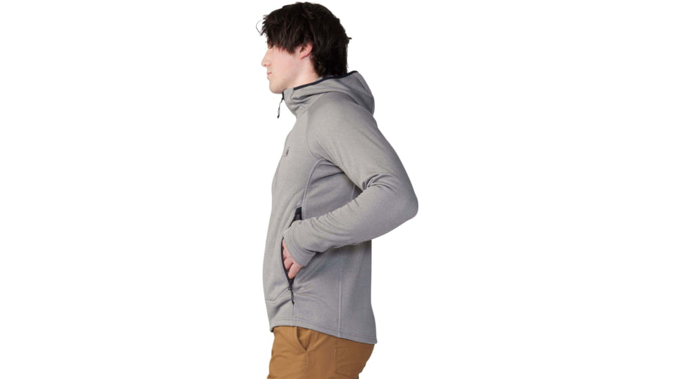 Mountain Hardwear Sendura Hoody - Mens, Foil Grey Heather, Extra Large, 2042961056FGH-XL