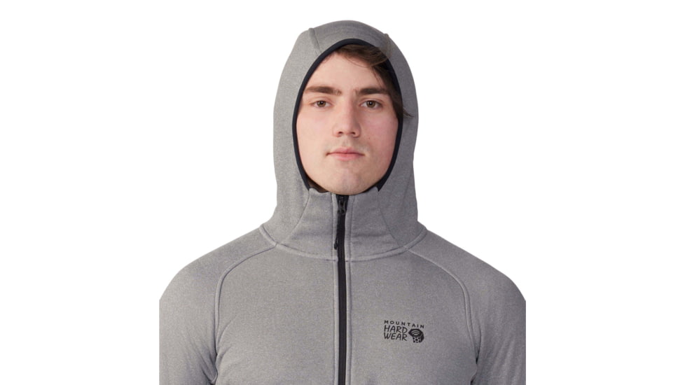 Mountain Hardwear Sendura Hoody - Mens, Foil Grey Heather, Extra Large, 2042961056FGH-XL