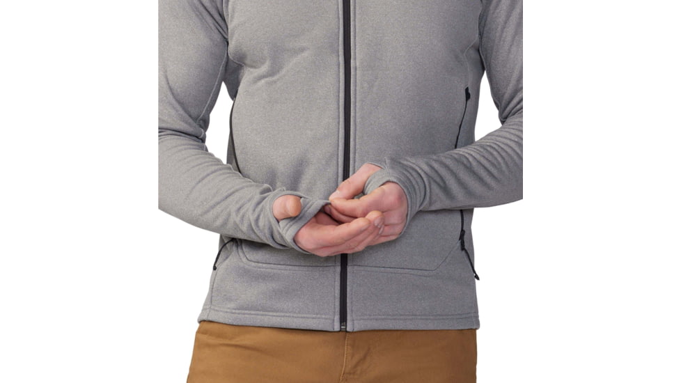 Mountain Hardwear Sendura Hoody - Mens, Foil Grey Heather, Extra Large, 2042961056FGH-XL