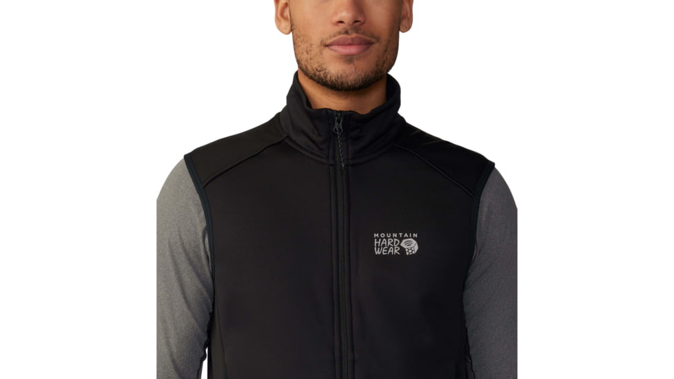 Mountain Hardwear Sendura Vest - Mens, Black, Large, 2042971010-BLACK-L