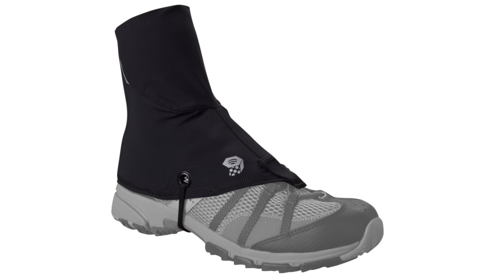 Mountain Hardwear Seta Running Gaiter - Mens-Black-X-Large
