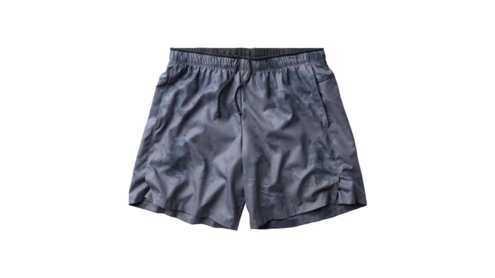 Mountain Hardwear Shade Lite Short - Men's, Long, Blue Slate Nebula Print, Large, 1986811417-L-L