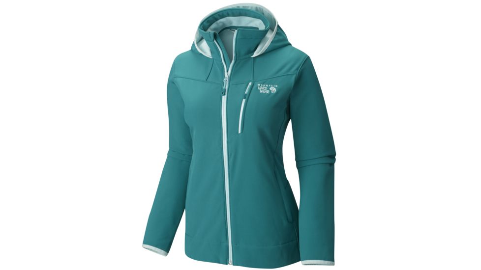 Sharp Chuter Jacket - Womens-Teal Green-Large
