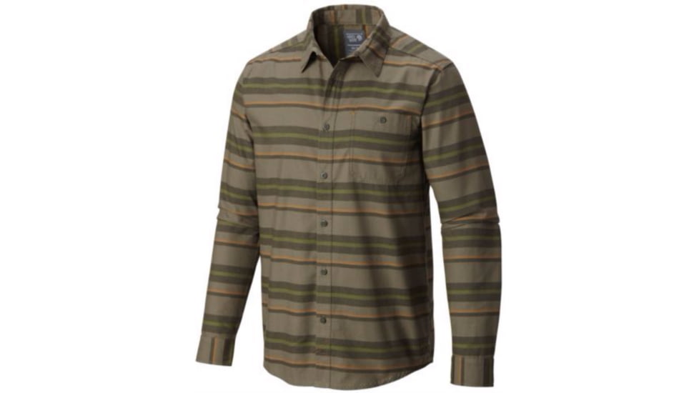 Mountain Hardwear Shattuck Long Sleeve Shirt - Men's-Stone Green-XX-Large