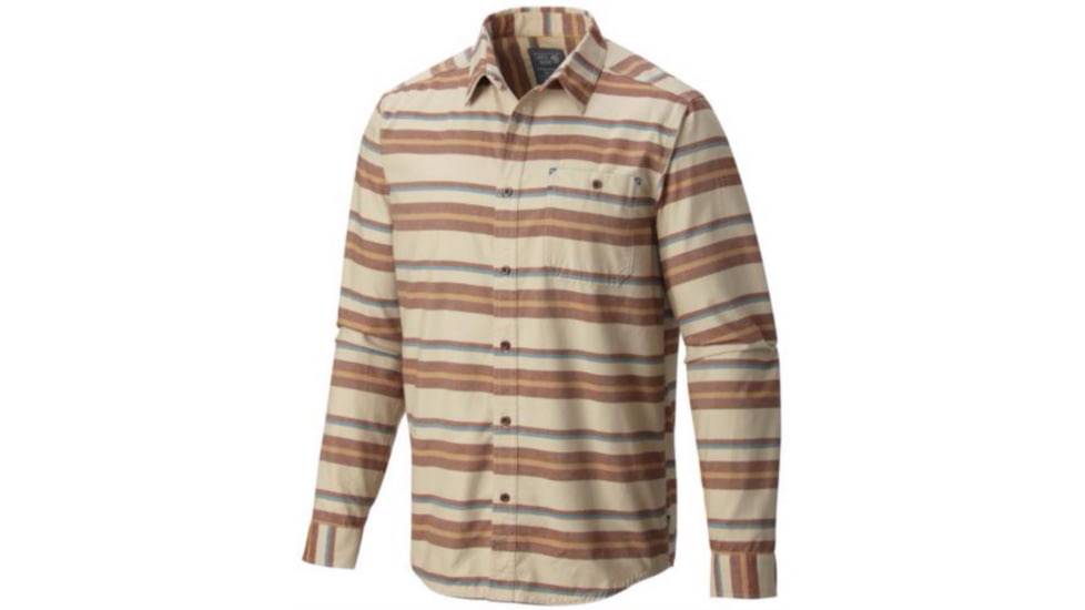 Shattuck Long Sleeve Shirt - Mens-Oatmeal-Small