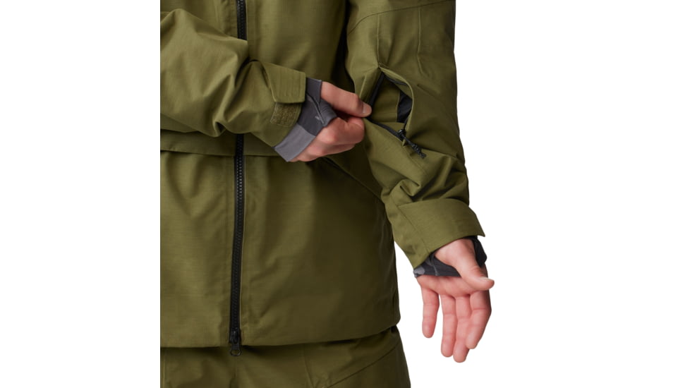 Mountain Hardwear Sky Ridge Gore-Tex Jacket - Mens, Combat Green, Large, 2077171353-L