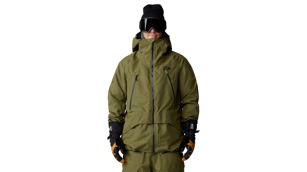 Mountain Hardwear Sky Ridge Gore-Tex Jacket - Mens, Combat Green, Large, 2077171353-L
