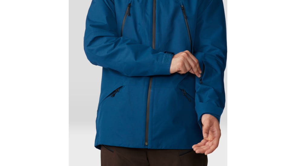 Mountain Hardwear Sky Ridge Gore-Tex Jacket - Mens, Dark Caspian, Medium, 1953291418-Dark Caspian-M