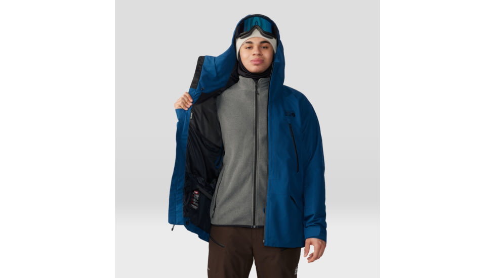 Mountain Hardwear Sky Ridge Gore-Tex Jacket - Mens, Dark Caspian, Medium, 1953291418-Dark Caspian-M