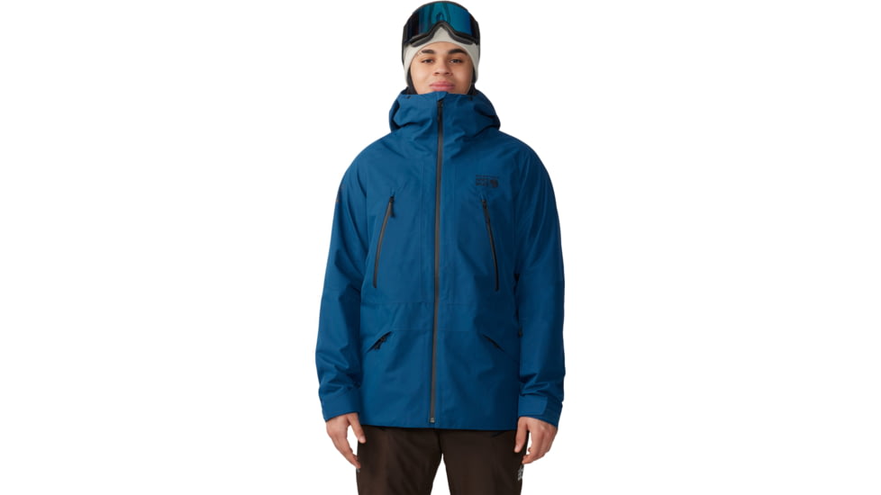 Mountain Hardwear Sky Ridge Gore-Tex Jacket - Mens, Dark Caspian, Medium, 1953291418-Dark Caspian-M