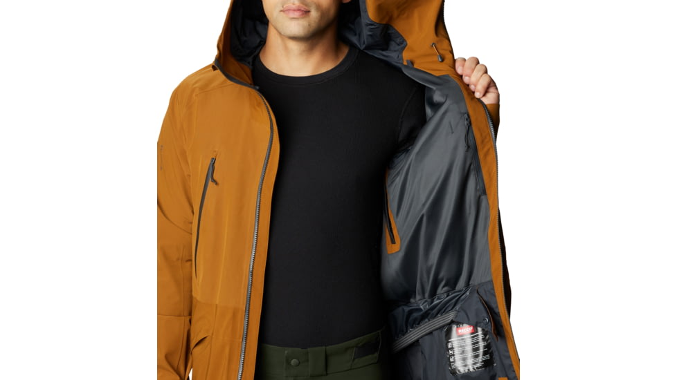Mountain Hardwear Sky Ridge Gore-Tex Jacket - Men's, Golden Brown, Large, OM8919233-L
