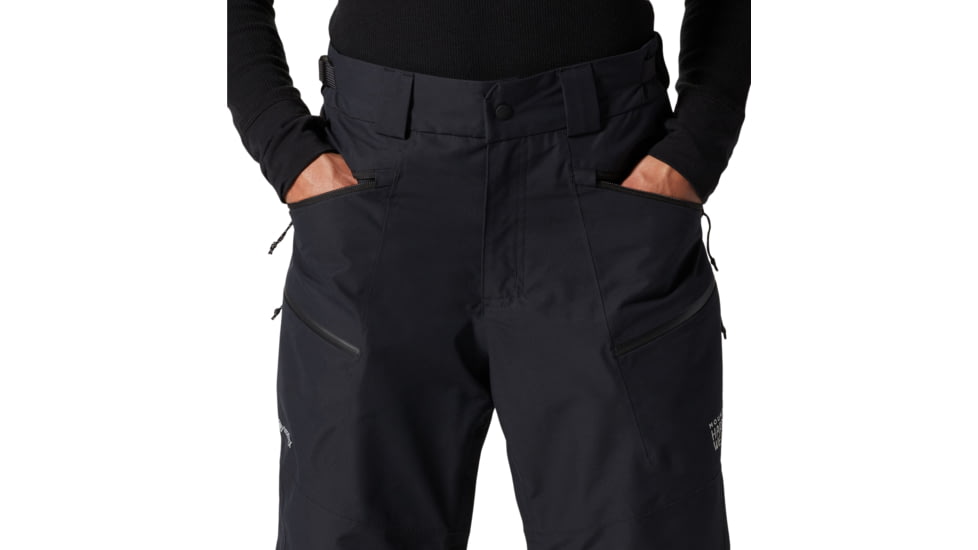 Mountain Hardwear Sky Ridge Gore-Tex Pant - Mens, Black, Medium, Regular, 1953301010-Black-M-R