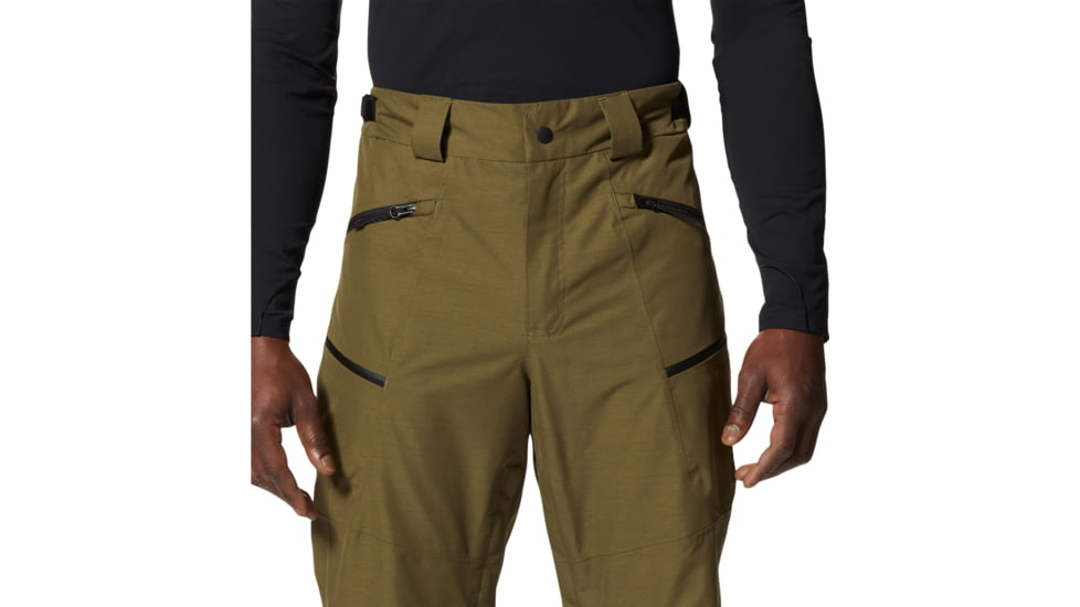 Mountain Hardwear Sky Ridge Gore-Tex Pant - Mens, Combat Green, Large, Long, 1953301353-C-L
