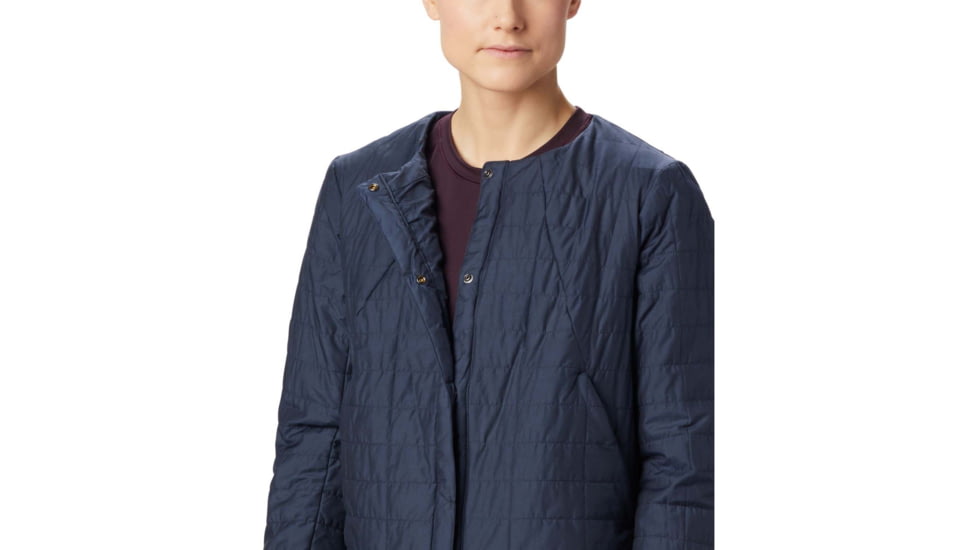 Mountain Hardwear SkyLab Insulated Jacket - Womens, Dark Zinc, Large, OL7725406-L