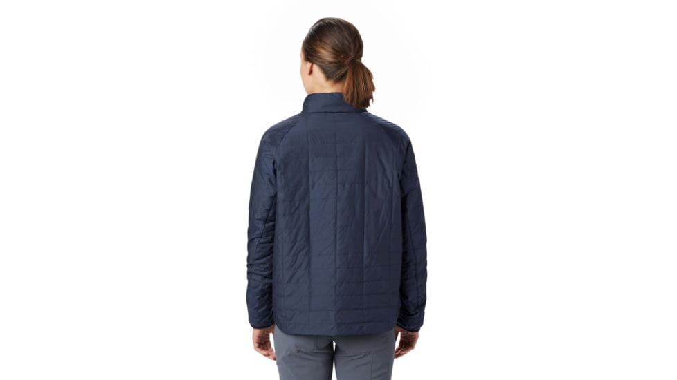 Mountain Hardwear Skylab Insulated Pullover - Womens, Dark Zinc, Medium, OL7726406-M
