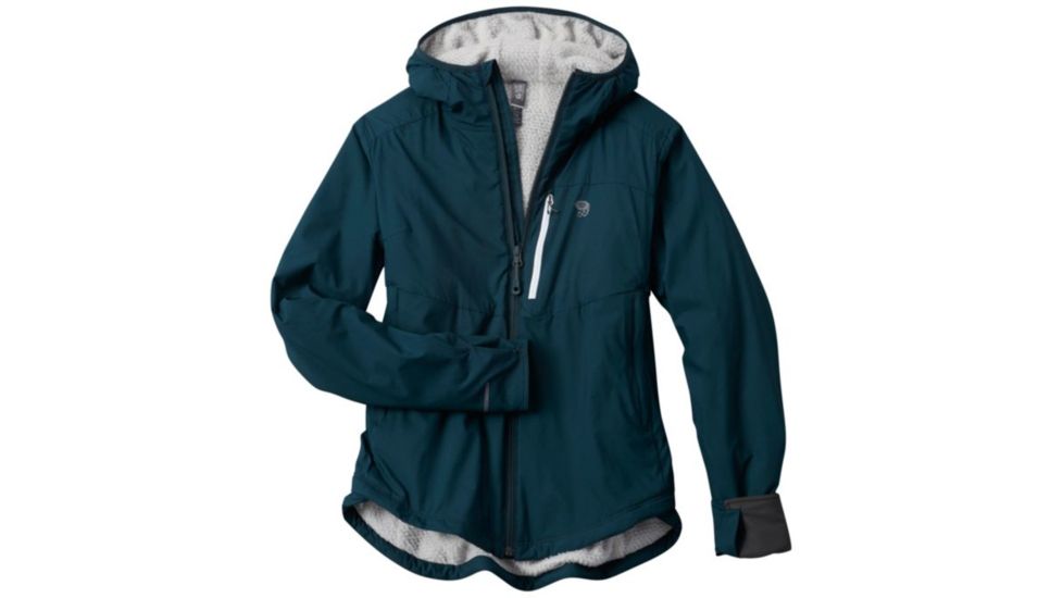 Mountain Hardwear Skypoint Hooded Jacket - Women's, Blue Spruce, XS 1732231310-XS