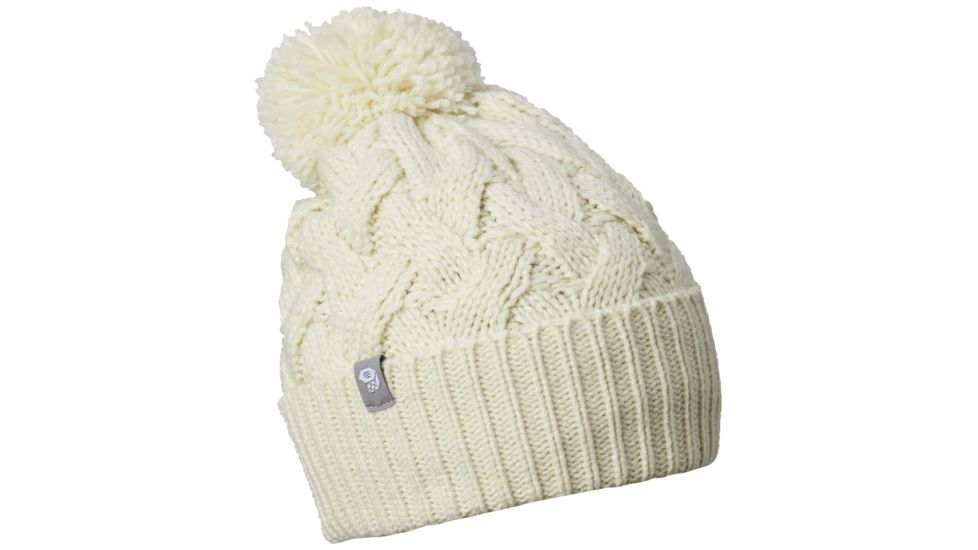 Mountain Hardwear Snow Capped Beanie Hat - Women's, Stone, One Size, 1796621022-O/S