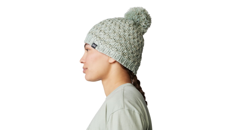 Mountain Hardwear Snow Capped Beanie Hat - Womens, White Sage, One Size, 1944211341-O/S