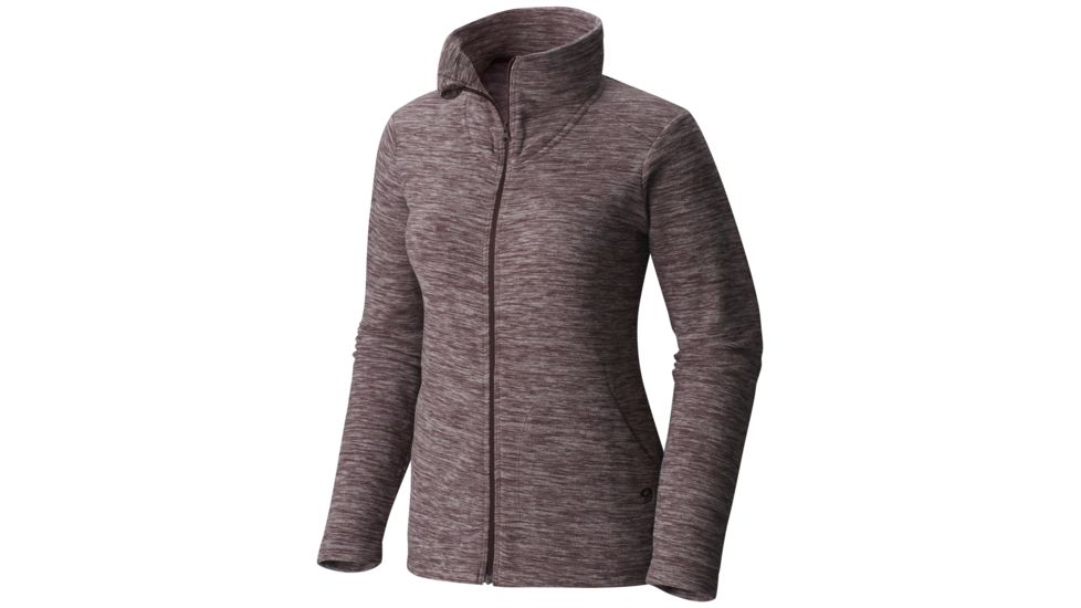 Mountain Hardwear Snowpass Full-Zip Fleece - Women's-Heather Purple Plum-Large