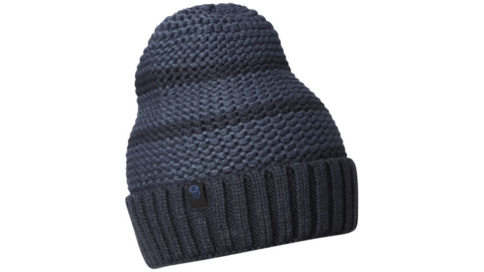 Mountain Hardwear Snowscape Stripe Beanie Hat - Womens, Dark Zinc, Zinc, One Size, 1796661406-O/S