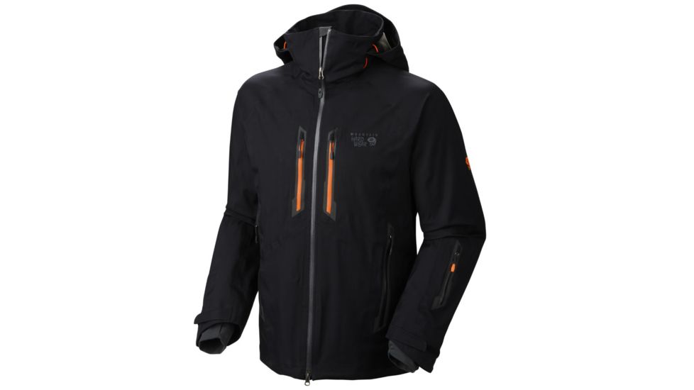 Mountain Hardwear Snowtastic Jacket - Men's-Black-XX-Large