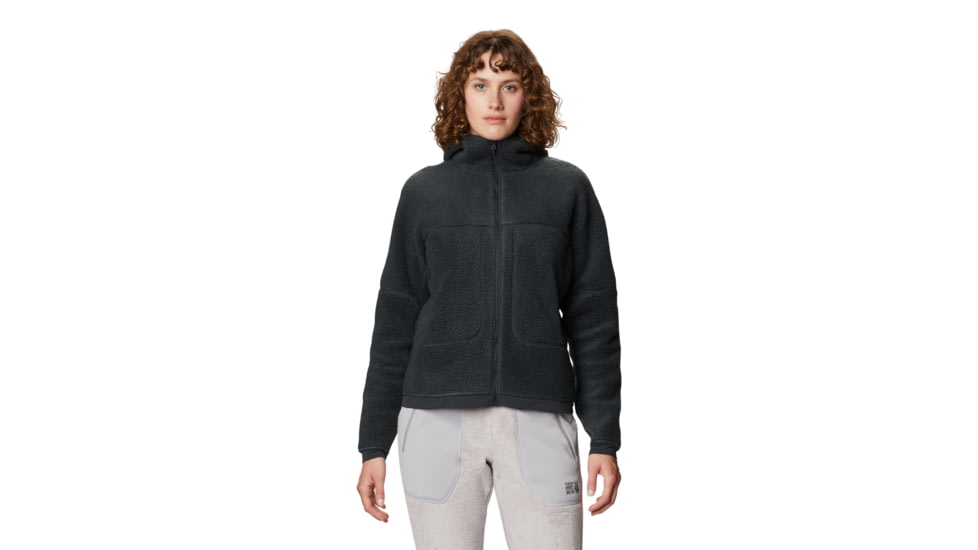 Mountain Hardwear Southpass Fleece Hoody - Women's, Dark Storm, Extra Small, OL8864004-XS