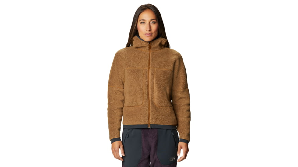 Mountain Hardwear Southpass Fleece Hoody - Women's, Golden Brown, Medium, OL8864233-M