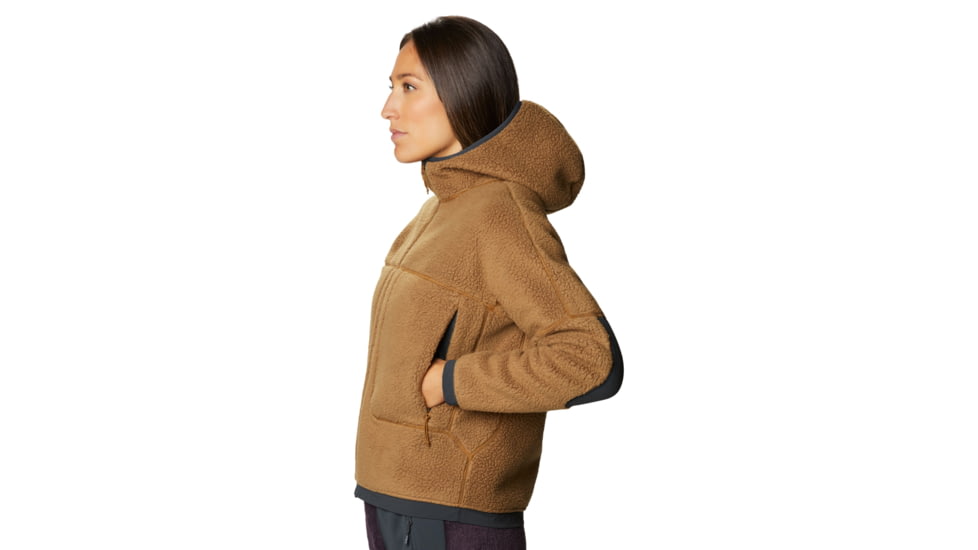 Mountain Hardwear Southpass Fleece Hoody - Women's, Golden Brown, Medium, OL8864233-M