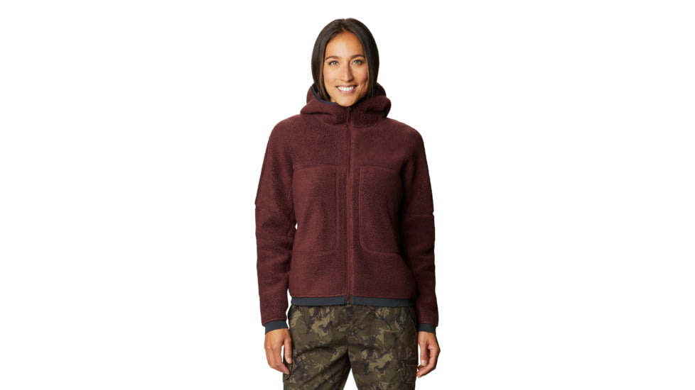 Mountain Hardwear Southpass Fleece Hoody - Women's, Washed Raisin, Large, OL8864629-L