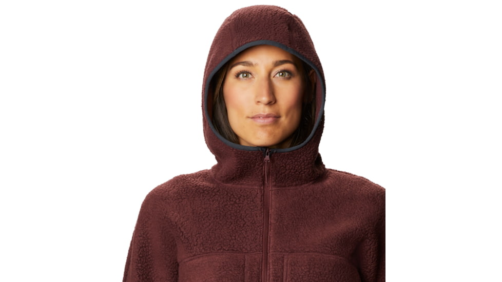 Mountain Hardwear Southpass Fleece Hoody - Women's, Washed Raisin, Large, OL8864629-L