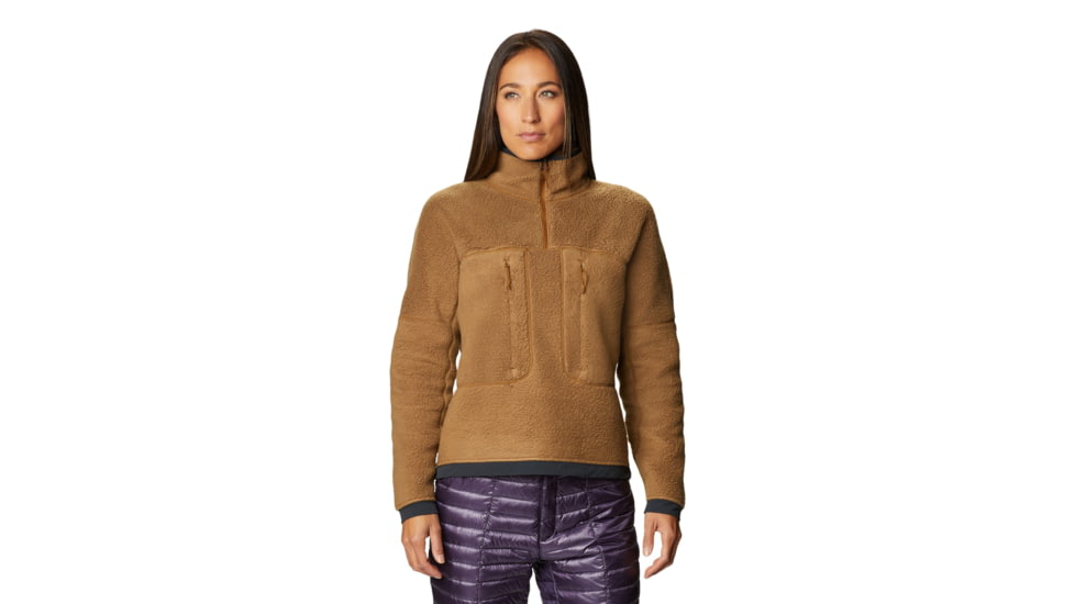 Mountain Hardwear Southpass Fleece Pullover - Women's, Golden Brown, Small, OL8838233-S