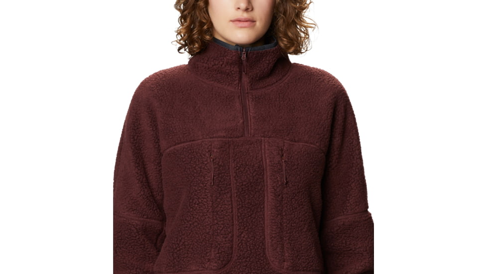 Mountain Hardwear Southpass Fleece Pullover - Women's, Washed Raisin, Extra Small, OL8838629-XS