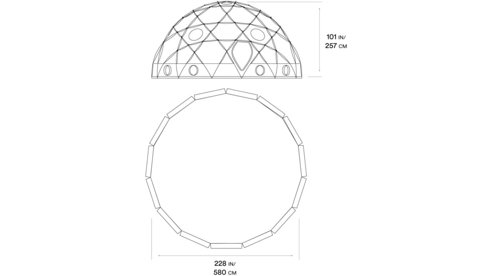 Mountain Hardwear Space Station Dome Tent - 8 Person, Alpine Red, 1854041675-NONE