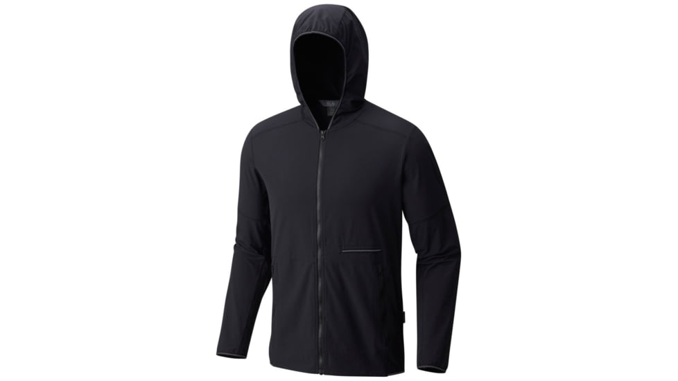 Mountain Hardwear Speedstone Hooded Jacket - Men's, Black, XXL 1719481010-XXL